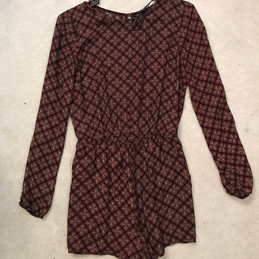 Forever 21 long sleeve romper
